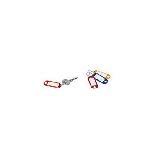 Schlüsselanhänger,Kunststoff,farblich sortiert,m. S-Haken,HxLxB 3x52x21mm