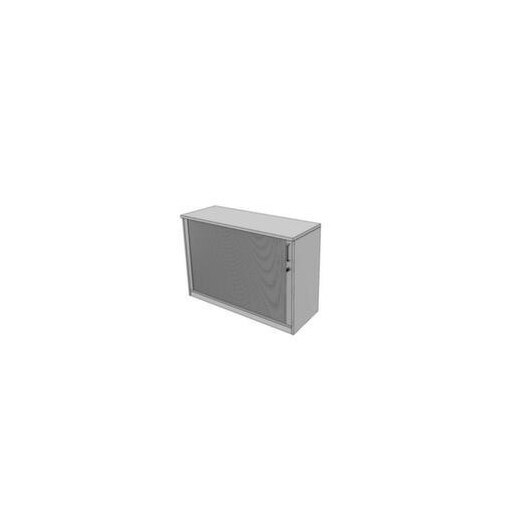 Querrollladenschrank,HxBxT 825x1200x445mm,1xHolzboden,2 OH,MP-hellgrau
