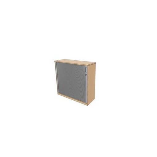 Querrollladenschrank, HxBxT 1155x1200x445mm, 2xHolzboden, 3 OH, NH-Ahorn