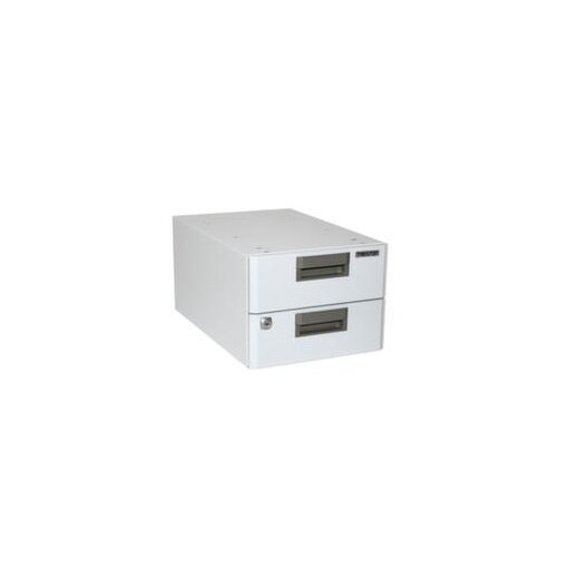Schubladen-Unterbau, f. Montagetisch, BxT 300x454mm, 2 Schublade(n)