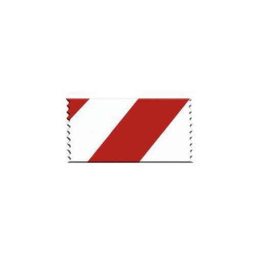 Personenleitsystem, m. 1 Gurt(en), Gurt L 5, 4m, Gurtfarbe rot/weiß quer