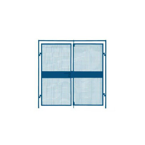 Doppel-Flügeltür, f. Trennwandsystem, HxB 2200x2000mm, RAL5010