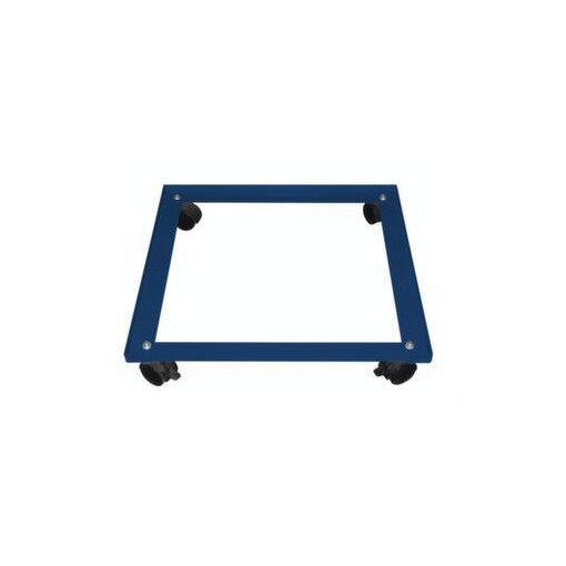 Fahrgestell, f. Pultschrank, H 60mm, Gestell Stahl, 4 Lenkrollen, RAL5010