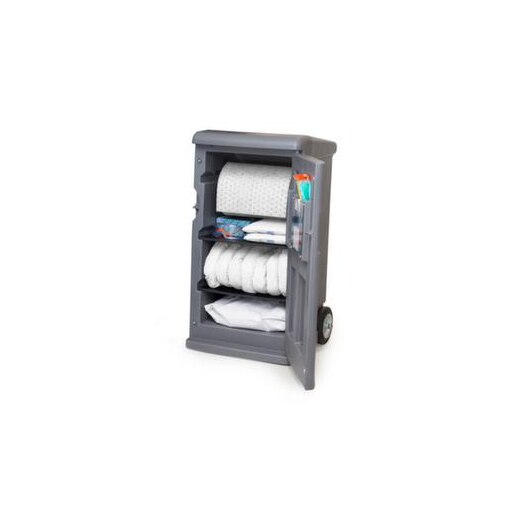 Leckage-Notfall-Set im Caddy, f. ölige Substanzen, HxBxT 1090x615x590mm