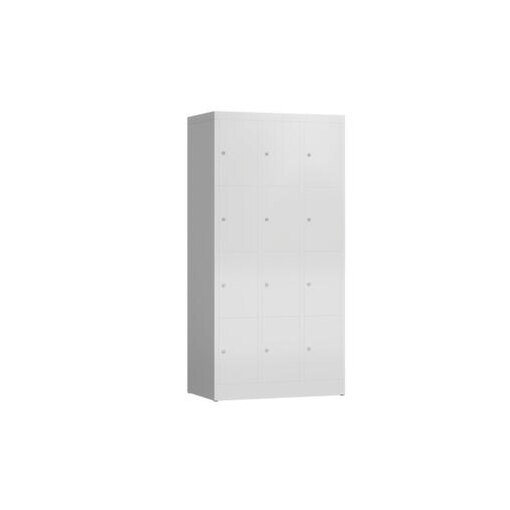 Schließfachschrank, HxBxT 1800x870x500mm, 3x4 Fächer, Fach B 290mm
