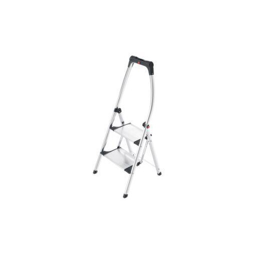 Klapptritt, 2 Stufe(n), Podest H 490mm, Alu