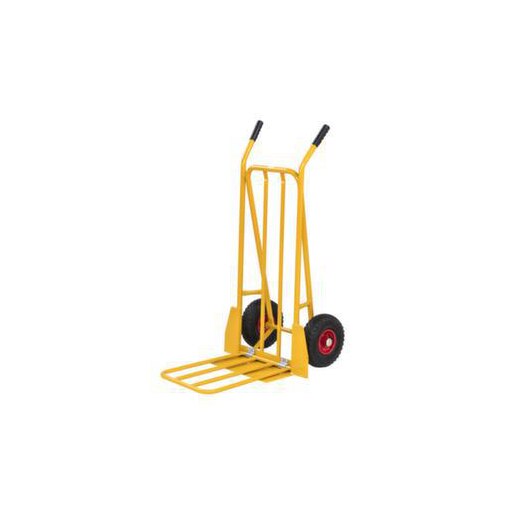 Sackkarre, Tragl. 250kg, Luft-Bereifung, Schaufel BxT 360x480mm