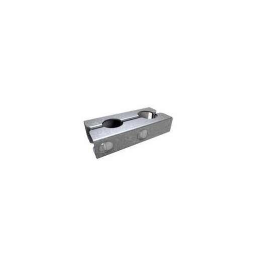 Aushebesicherung, f. Mobilzaun, HxB 40x105mm, Stahl feuerverzinkt