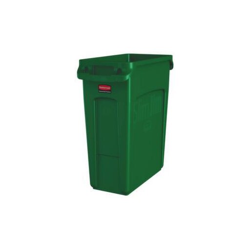 Wertstoffsammler, 1x60l, HxBxT 635x279x558mm, Klemmen, m. Lüftingskanälen