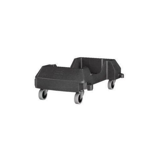 Rollwagen, f. 60/87l Wertstoffsammler, erweiterbar, Gestell PE schwarz