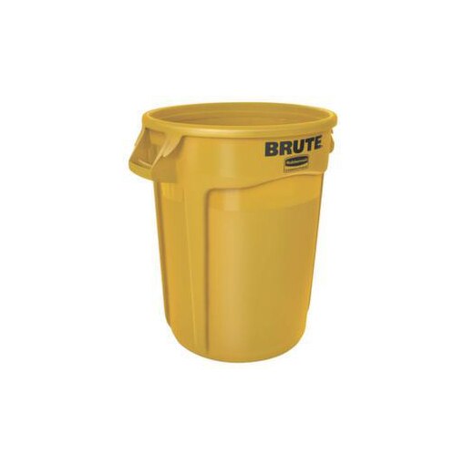 Universalcontainer, 121l, HxØ 705x557mm, Korpus PE gelb