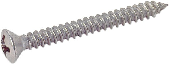 Linsen-Blechschrauben DIN 7981 Edelstahl A2 PH-Kreuzschlitz u Spitze Ø 2,2-3,9